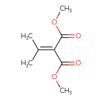 Chemical structure of 1,3-dimethyl 2-(propan-2-ylidene)propanedioate - CSSB00000721573
