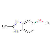 Chemical structure of 5-methoxy-2-methyl-1H-1,3-benzodiazole - CSSB00000697029