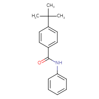 Chemical structure of 4-tert-butyl-N-phenylbenzamide - CSSB00027985138