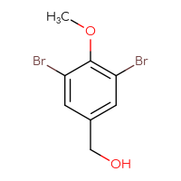 Chemical structure of (3,5-dibromo-4-methoxyphenyl)methanol - CSSB00011338725