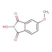 Chemical structure of 2-hydroxy-5-methoxy-2,3-dihydro-1H-isoindole-1,3-dione - CSSB00037788039