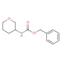 Chemical structure of benzyl N-(oxan-3-yl)carbamate - CSSB00011924976