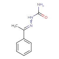 Chemical structure of [(1-phenylethylidene)amino]urea - CSSB00000163820