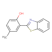 Chemical structure of 2-(1,3-benzothiazol-2-yl)-4-methylphenol - CSSB00000677477