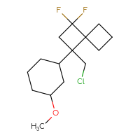 C15H23ClF2O