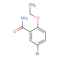 Chemical structure of 5-bromo-2-ethoxybenzamide - CSSB00000215693