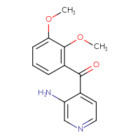 Chemical structure of 4-(2,3-dimethoxybenzoyl)pyridin-3-amine - CSSB00020653061