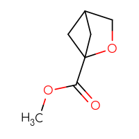 Chemical structure of methyl 2-oxabicyclo[2.1.1]hexane-1-carboxylate - CSSB01377009748