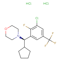 C17H22Cl3F4NO