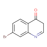 Chemical structure of 7-bromo-3,4-dihydroquinolin-4-one - CSSB00015524185