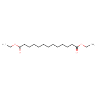 Chemical structure of 1,13-diethyl tridecanedioate - CSSB00102648933