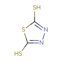 Chemical structure of 1,3,4-thiadiazole-2,5-dithiol - CSSB00000184022