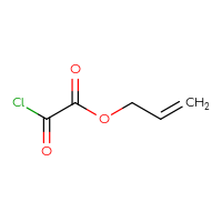 Chemical structure of prop-2-en-1-yl oxalochloridate - CSSB00000087741