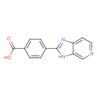 Chemical structure of 4-{3H-imidazo[4,5-c]pyridin-2-yl}benzoic acid - CSSB00003392965