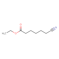 Chemical structure of ethyl 6-cyanohexanoate - CSSB00012052404