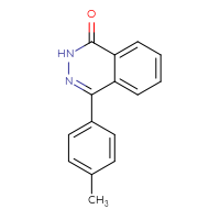 Chemical structure of 4-(4-methylphenyl)-1,2-dihydrophthalazin-1-one - CSSB00000387356