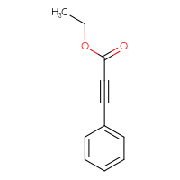 Chemical structure of ethyl 3-phenylprop-2-ynoate - CSSB00011216521