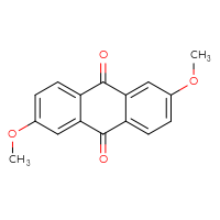 Chemical structure of 2,6-dimethoxy-9,10-dihydroanthracene-9,10-dione - CSSB00102588171