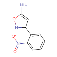 Chemical structure of 3-(2-nitrophenyl)-1,2-oxazol-5-amine - CSSB00011233957