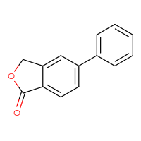 Chemical structure of 5-phenyl-1,3-dihydro-2-benzofuran-1-one - CSSB00011010347