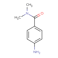Chemical structure of 4-amino-N,N-dimethylbenzamide - CSSB00000184784