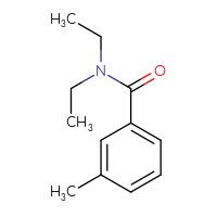 Chemical structure of N,N-diethyl-3-methylbenzamide - CSSB00000158783