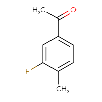 Chemical structure of 1-(3-fluoro-4-methylphenyl)ethan-1-one - CSSB00000767010