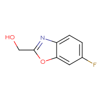 Chemical structure of (6-fluoro-1,3-benzoxazol-2-yl)methanol - CSSB00000688276