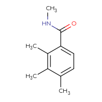 Chemical structure of N,2,3,4-tetramethylbenzamide - CSSB00049589438