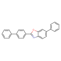 Chemical structure of 2-{[1,1'-biphenyl]-4-yl}-6-phenyl-1,3-benzoxazole - CSSB00000063752