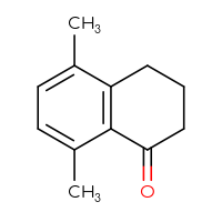 Chemical structure of 5,8-dimethyl-1,2,3,4-tetrahydronaphthalen-1-one - CSSB00000691400