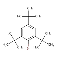 Chemical structure of 2-bromo-1,3,5-tri-tert-butylbenzene - CSSB00020626867