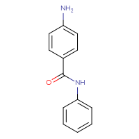 Chemical structure of 4-amino-N-phenylbenzamide - CSSB00012350528