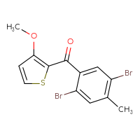 C13H10Br2O2S