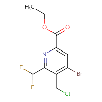 C10H9BrClF2NO2