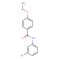 Chemical structure of N-(3-bromophenyl)-4-ethoxybenzamide - CSSB00000580072