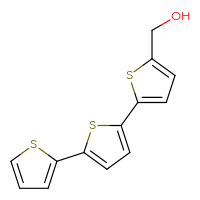 Chemical structure of (5-{[2,2'-bithiophen]-5-yl}thiophen-2-yl)methanol - CSSB00020644122