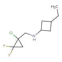 C10H16ClF2N
