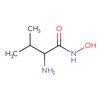 Chemical structure of 2-amino-N-hydroxy-3-methylbutanamide - CSSB00011236480