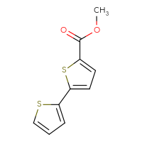 Chemical structure of methyl [2,2'-bithiophene]-5-carboxylate - CSSB00010164247