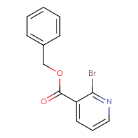 Chemical structure of benzyl 2-bromopyridine-3-carboxylate - CSSB00012776274