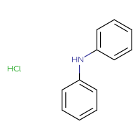Chemical structure of N-phenylaniline hydrochloride - CSSB00000093731