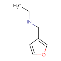Chemical structure of ethyl[(furan-3-yl)methyl]amine - CSSB00011269122
