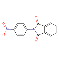 Chemical structure of 2-(4-nitrophenyl)-2,3-dihydro-1H-isoindole-1,3-dione - CSSB00015189990