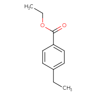 Chemical structure of ethyl 4-ethylbenzoate - CSSB00000170419