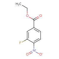 Chemical structure of ethyl 3-fluoro-4-nitrobenzoate - CSSB00011811484