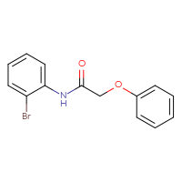 Chemical structure of N-(2-bromophenyl)-2-phenoxyacetamide - CSSB00000382005