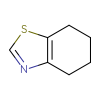 Chemical structure of 4,5,6,7-tetrahydro-1,3-benzothiazole - CSSB00012181324