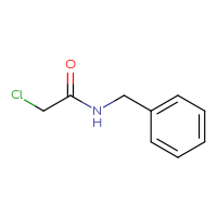 Chemical structure of N-benzyl-2-chloroacetamide - CSSB00000183539
