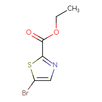 Chemical structure of ethyl 5-bromo-1,3-thiazole-2-carboxylate - CSSB00012362614